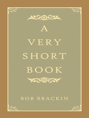 cover image of A Very Short Book